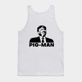 trump pig man Tank Top